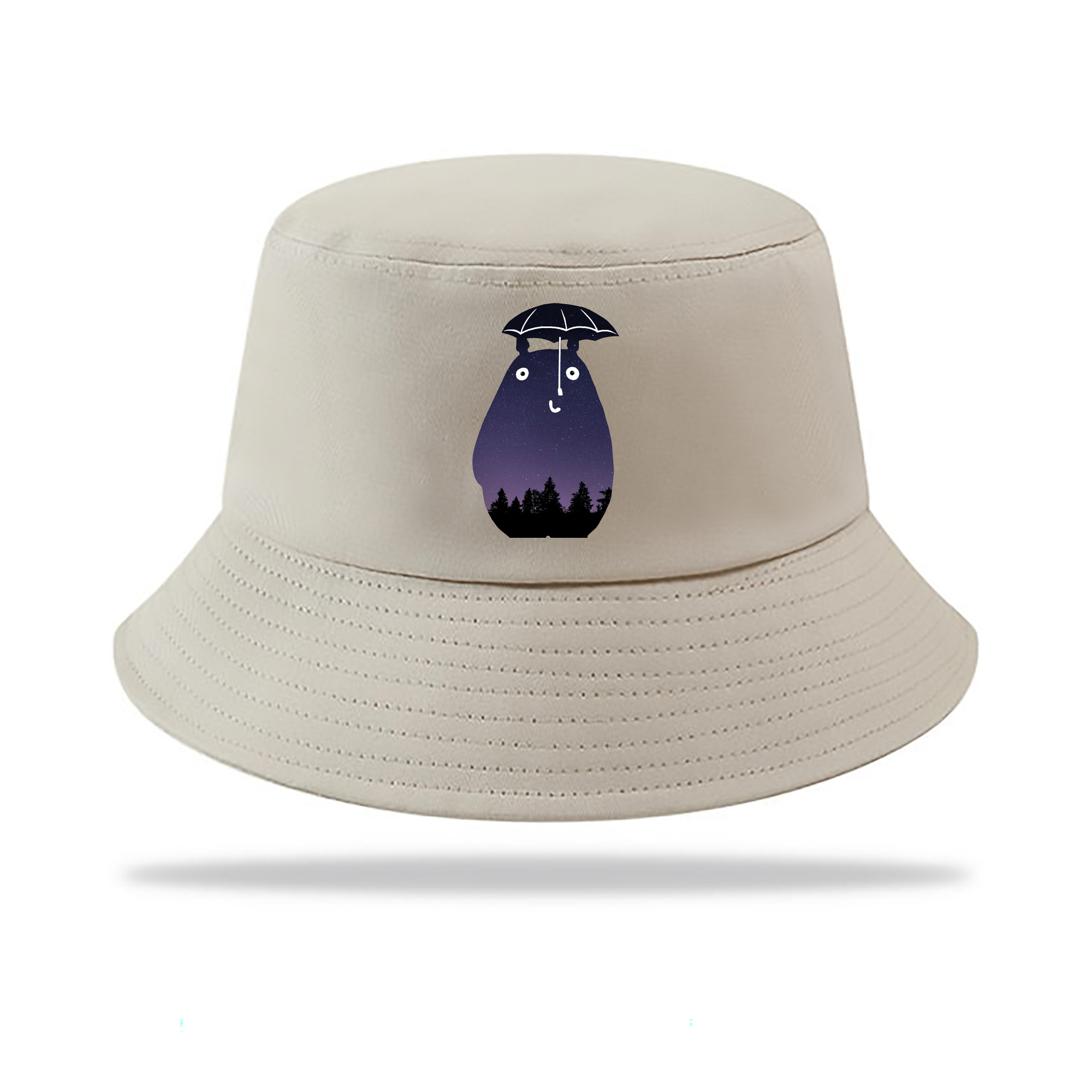 （画像用） となりのトトロ 草壁メイ 草壁サツキ My Neighbor Totoro Satsuki Kusakabe Mei Kusakabe アウトドア日除けバケットハット